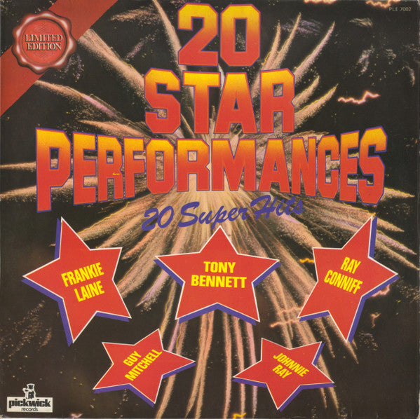 Various : 20 Star Performances (LP, Comp, Ltd)