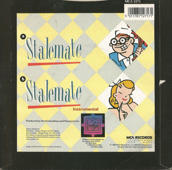 Mac Band Featuring The McCampbell Brothers : Stalemate (7", Single)