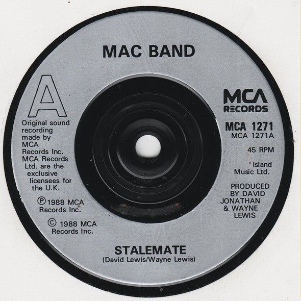 Mac Band Featuring The McCampbell Brothers : Stalemate (7", Single)