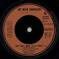 The Main Ingredient : Just Don't Want To Be Lonely (7", Single, Inj)