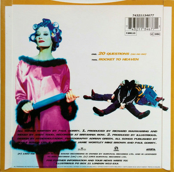Illustrious GY. : 20 Questions (No No No) (7")