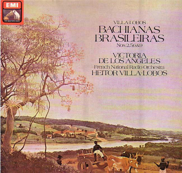 Heitor Villa-Lobos, Victoria De Los Angeles : Bachianas Brasileiras (LP, Mono, RE)