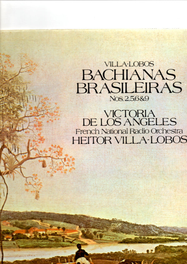 Heitor Villa-Lobos, Victoria De Los Angeles : Bachianas Brasileiras (LP, Mono, RE)