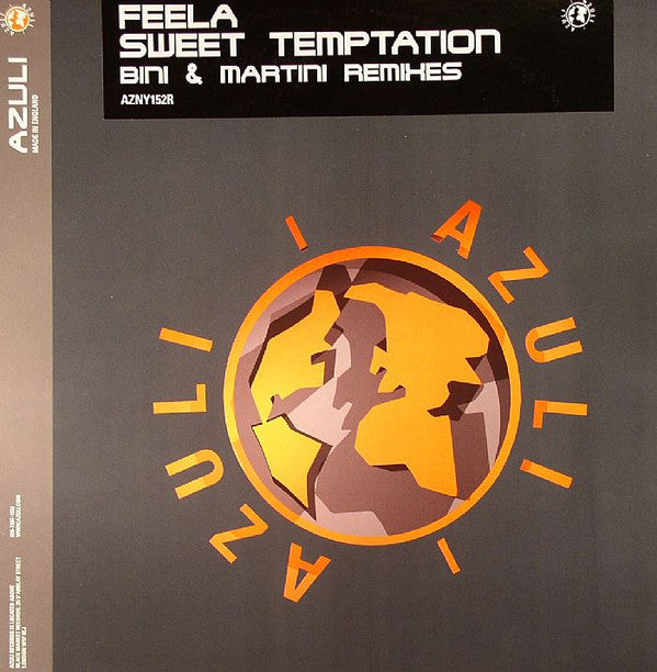 Feela : Sweet Temptation (Bini & Martini Remixes) (12")