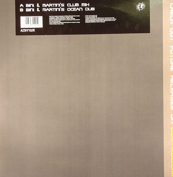 Feela : Sweet Temptation (Bini & Martini Remixes) (12")