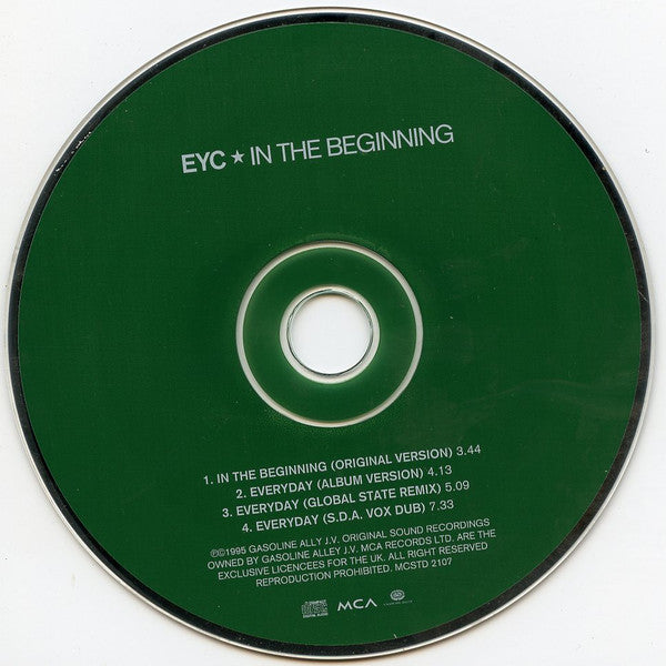 E.Y.C. : In The Beginning (CD, Single)