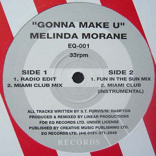 Melinda Morane : Gonna Make U (12")