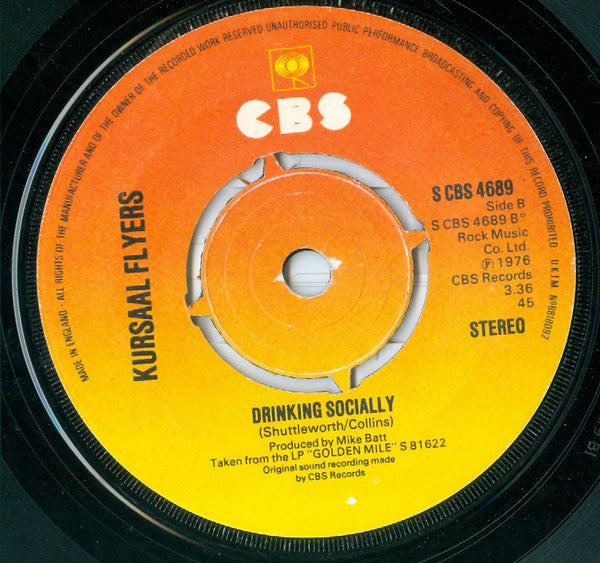 Kursaal Flyers : Little Does She Know (7", Kno)