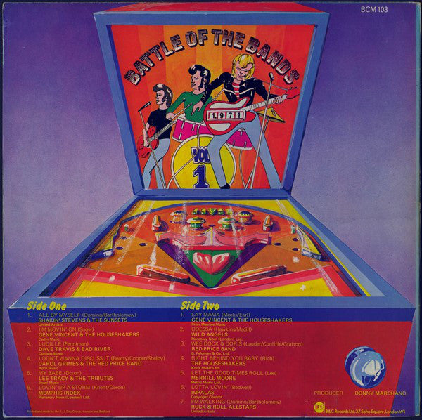 Various : Battle Of The Bands Vol. I (LP, Comp)