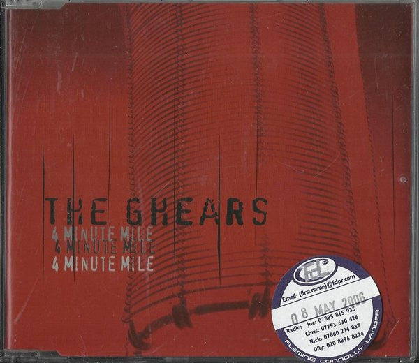 The Ghears : 4 Minute Mile (CD, Single)