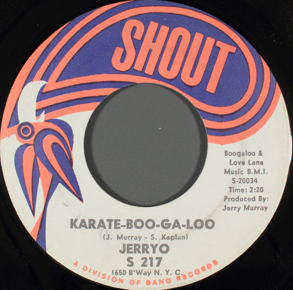 Jerry O : Karate-Boo-Ga-Loo / The Pearl (7", Single)