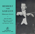 Herbert Von Karajan, Philharmonia Orchestra : “ Light Cavalry ” Overture, “ Die Fledermaus ” Overture (7", EP)