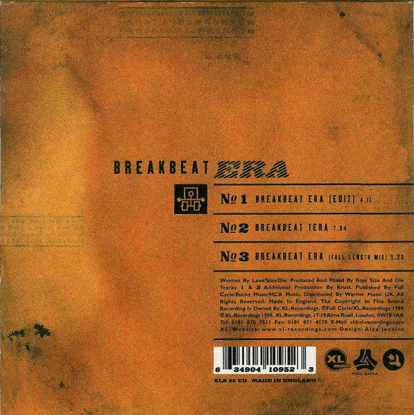 Breakbeat Era : Breakbeat Era (CD, Single, Car)