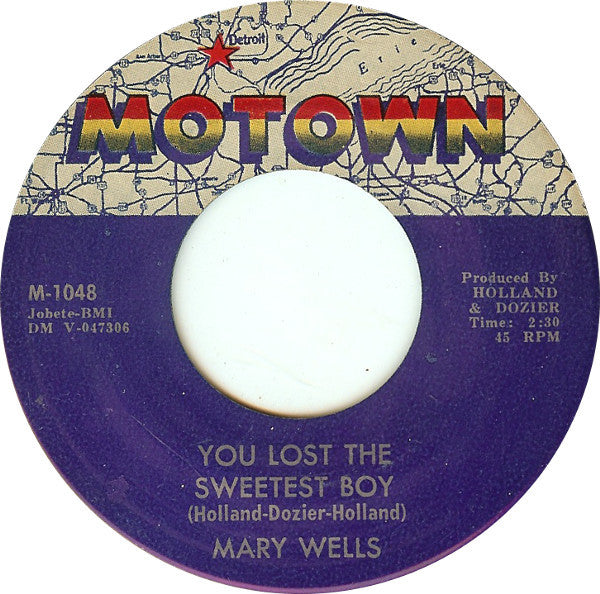 Mary Wells : What's Easy For Two Is So Hard For One / You Lost The Sweetest Boy (7", Single, ARP)