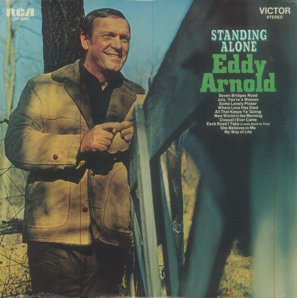 Eddy Arnold : Standing Alone (LP, Album)