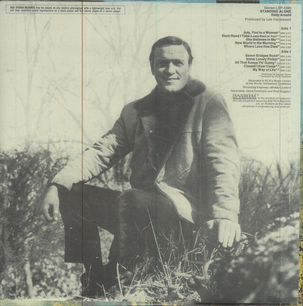 Eddy Arnold : Standing Alone (LP, Album)