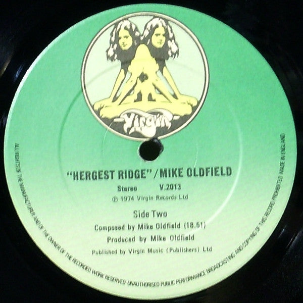 Mike Oldfield : Hergest Ridge (LP, Album, RE)