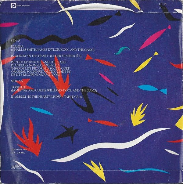 Kool & The Gang : Joanna / Tonight (7", Single)