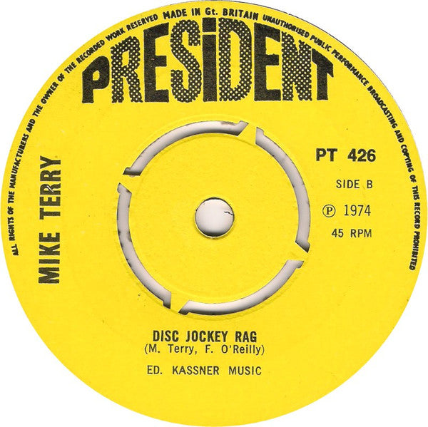 Mike Terry (7) : Snow Bells (7", Promo)