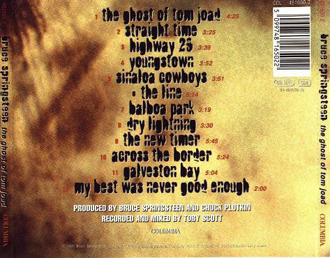 Bruce Springsteen : The Ghost Of Tom Joad (CD, Album)