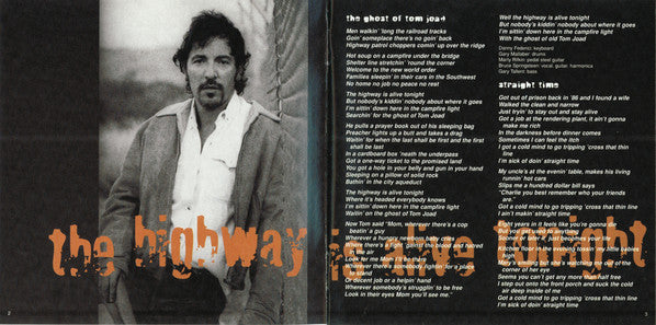 Bruce Springsteen : The Ghost Of Tom Joad (CD, Album)