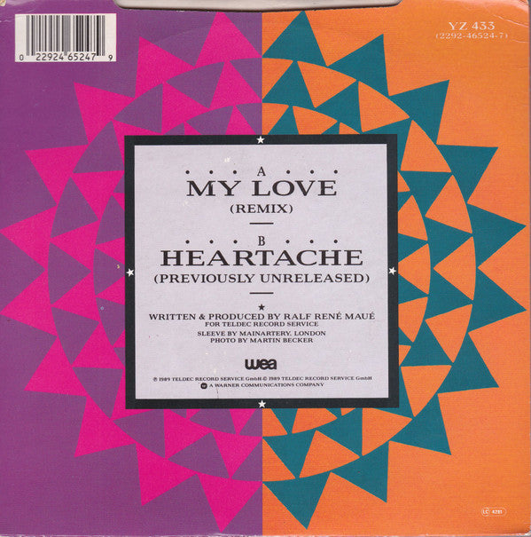 London Boys : My Love (7", Single)
