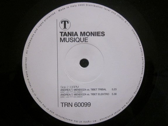 Tanja Monies : Musique (12")