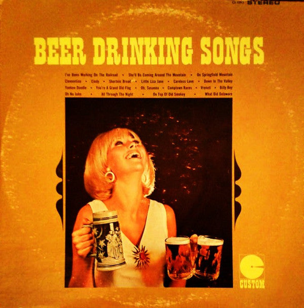 Unknown Artist : Beer Drinking Songs (LP)