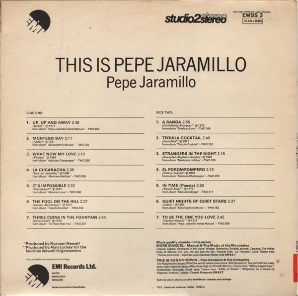 Pepe Jaramillo : This Is Pepe Jaramillo (LP, Comp, Smplr)