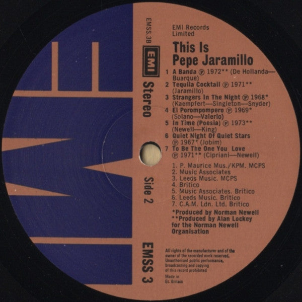 Pepe Jaramillo : This Is Pepe Jaramillo (LP, Comp, Smplr)