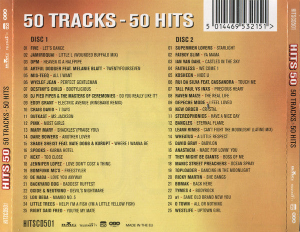 Various : Hits 50 (2xCD, Comp)