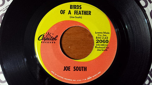 Joe South : Birds Of A Feather / It Got Away (7", Single)