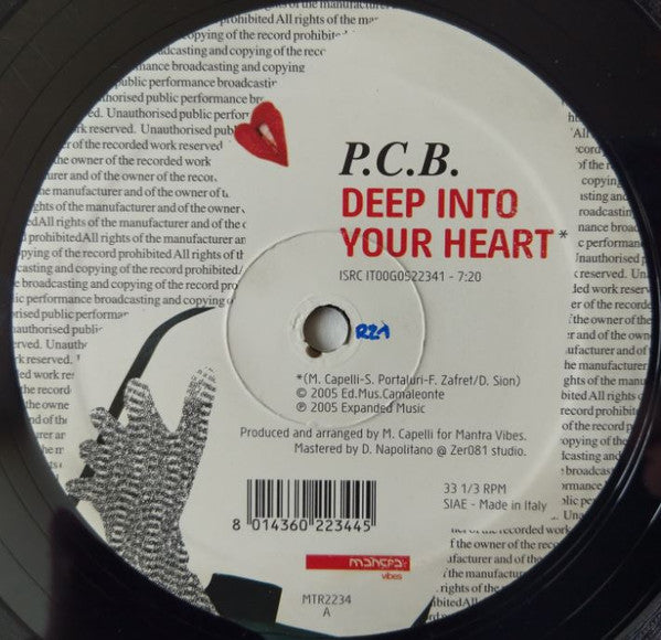 P.C.B. : Deep Into Your Heart (12")