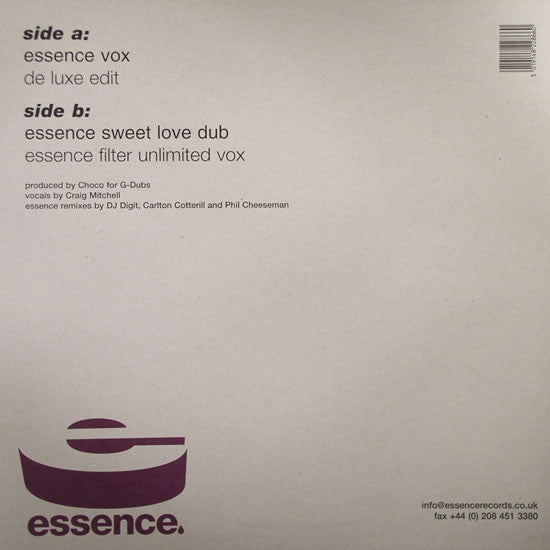 G-Dubs : Forever (In My Mind) (12")