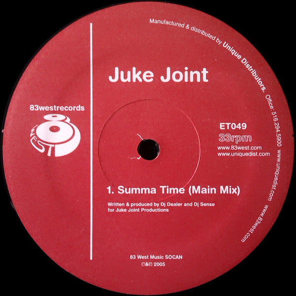 Juke Joint : Summa Time (12")