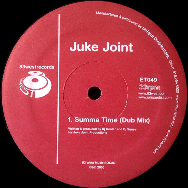 Juke Joint : Summa Time (12")