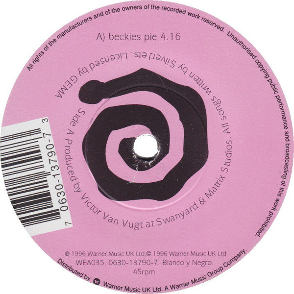 SilverJets : Beckie's Pie (7", Single)