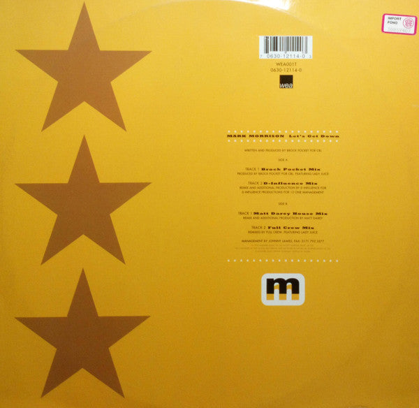 Mark Morrison : Let's Get Down (12")