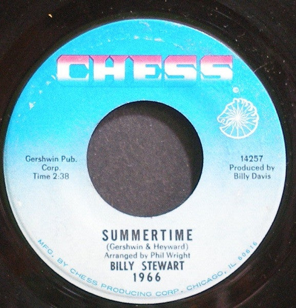 Billy Stewart : Summertime (7")