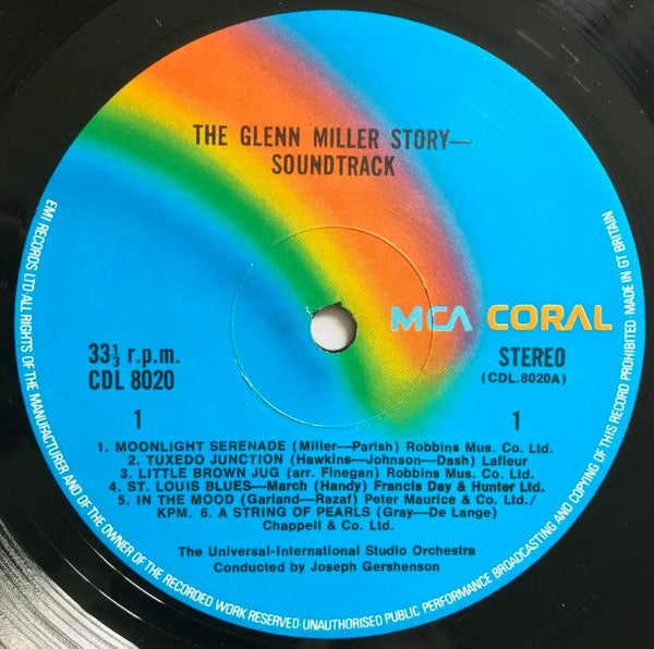 The Universal-International Orchestra : The Glenn Miller Story (LP, RE)
