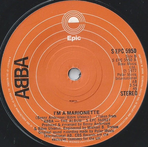 ABBA : Take A Chance On Me (7", Single)