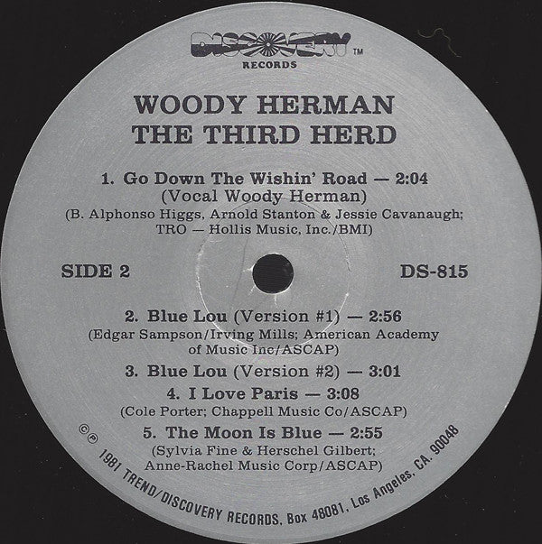 Woody Herman : The Third Herd (Vol. 1) (LP, Album)