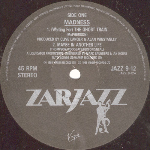 Madness : (Waiting For) The Ghost-Train (12")