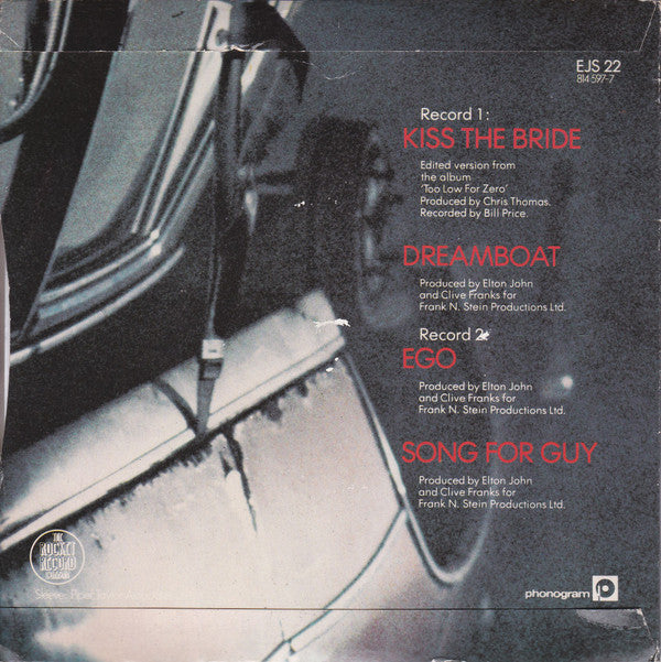 Elton John : Kiss The Bride (2x7", Ltd, Dou)