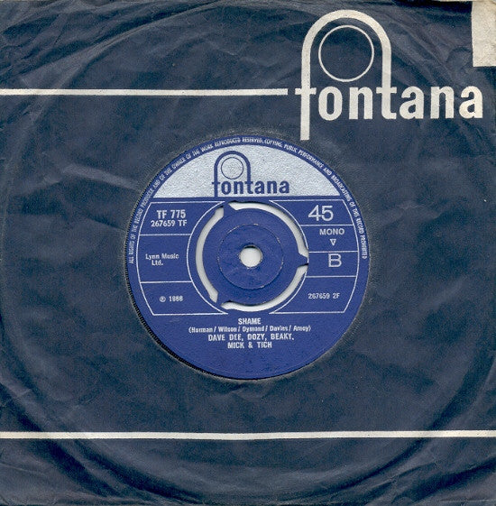 Dave Dee, Dozy, Beaky, Mick & Tich : Save Me  (7", Single, Mono, 3-P)