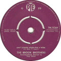 The Brook Brothers : Ain't Gonna Wash For A Week (7", Single)