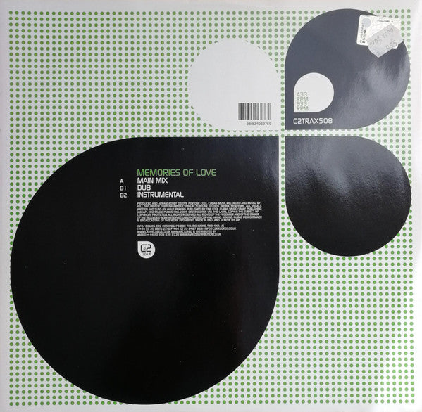 DJ Dove : Memories Of Love (12")