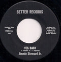 Jimmie Steward Jr. : Yes Baby / I'm In Love Again (7", Single)
