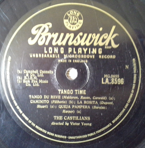 The Castilians : Tango Time (10")