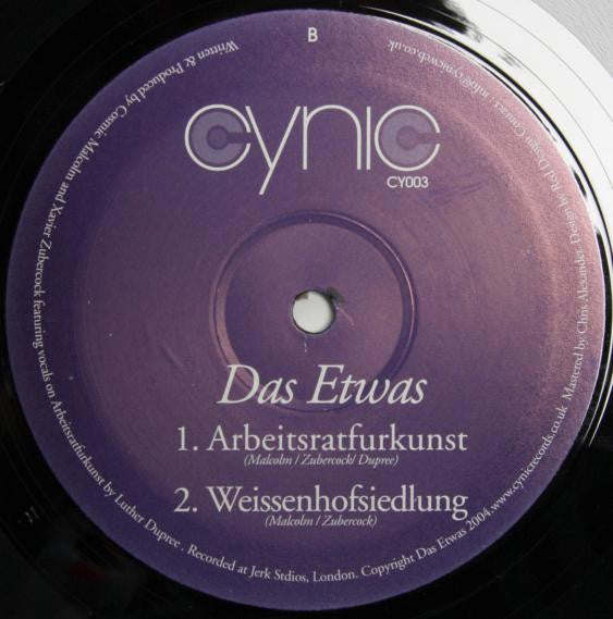 Das Etwas : Deutscherwerkbund (12")